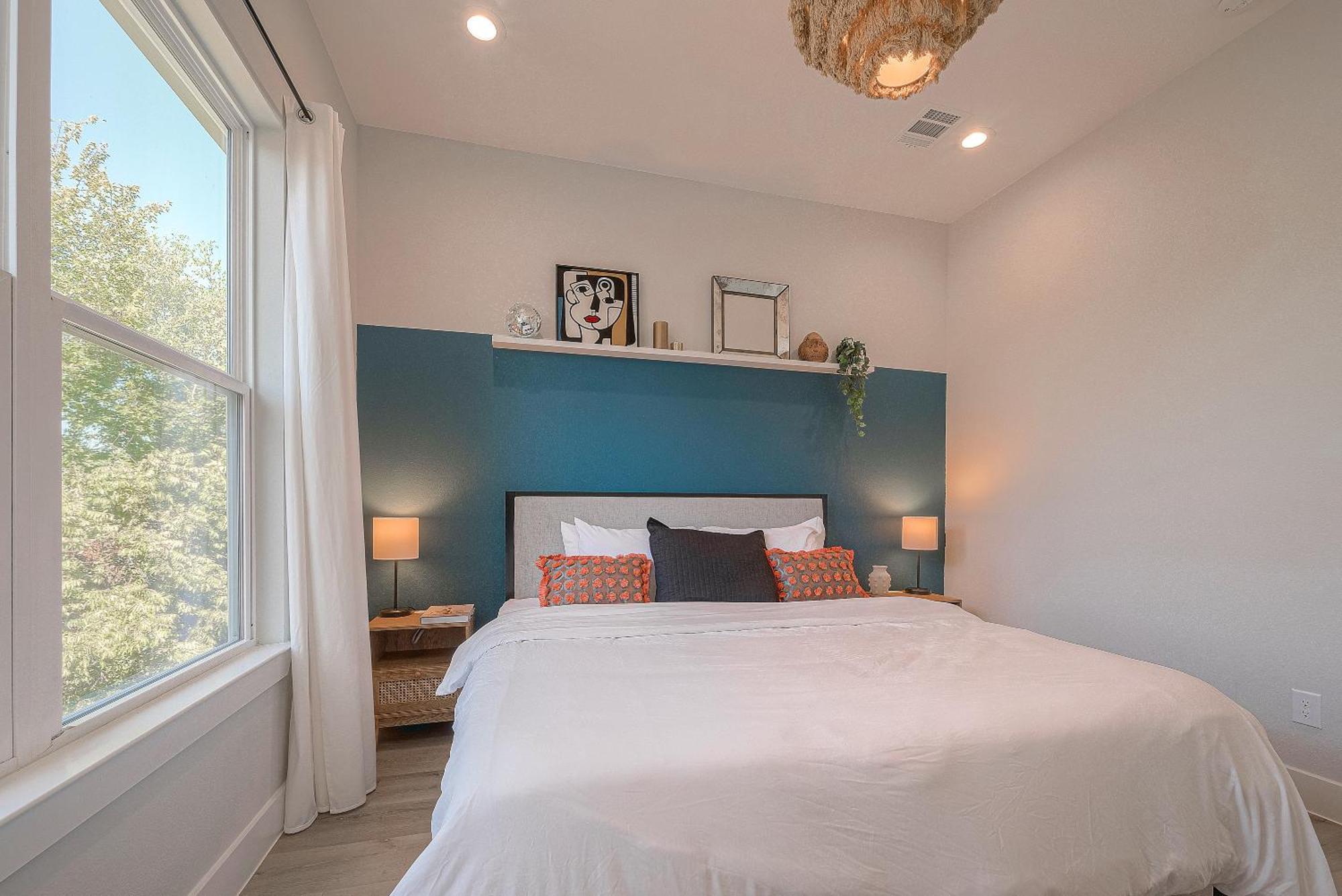 Modern Home Near Downtown With Fast Wifi, Bbq, Games & Ev Equipped! Houston Luaran gambar